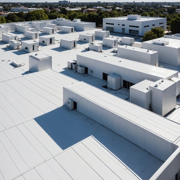 Quels sont les bénéfices des toitures blanches pour la réduction des coûts de climatisation ?