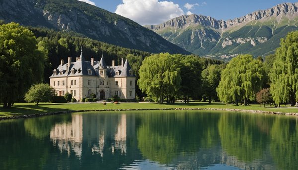 Vivez l'expérience unique du domaine les oréades au bord du lac